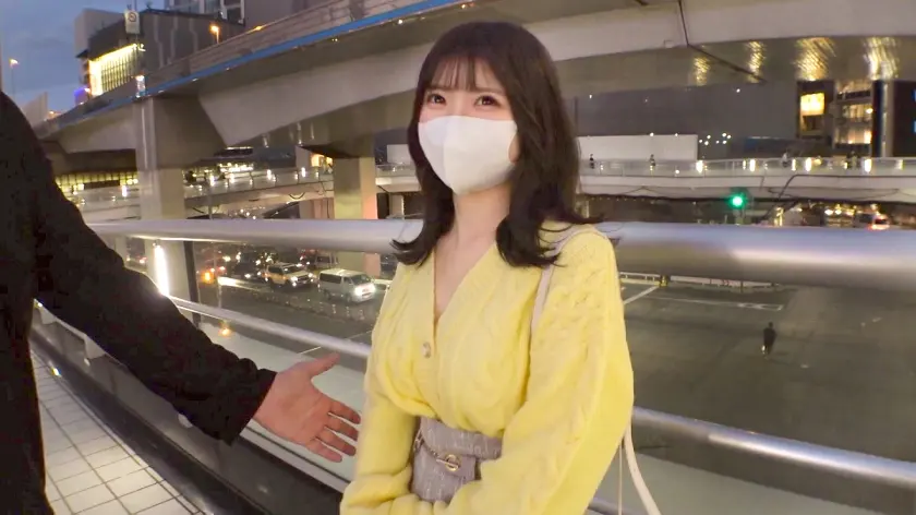 マジ軟派、初撮。 1883 バイト帰りのJDを渋谷でナンパ！大人しい顔して自分から浮気してくスタイルの小悪魔肉食女子だった！ピンク乳首の美巨乳にスベスベ美尻！おまけに何回もイッちゃうHなカラダ♪